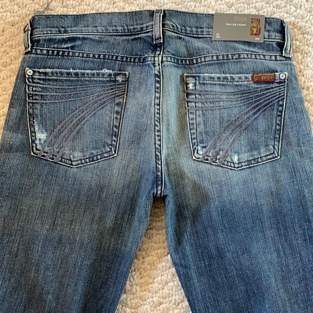 7 For All Mankind Dojo Flare Leg Trouser Jeans